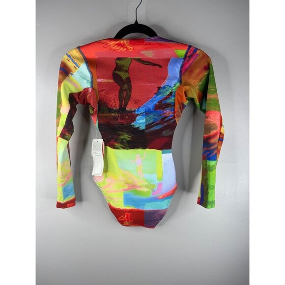 NWT Seea Harper Surf Suit One Piece Swimsuit in Wavelength Surfers Size XS - Picture 5 of 6